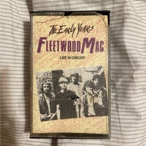 Fleetwood Mac The Early Years Cassette - Live In Concert